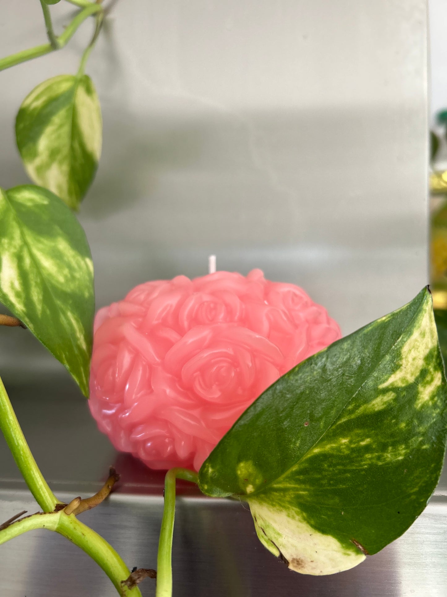 Rosenbeet Kerze