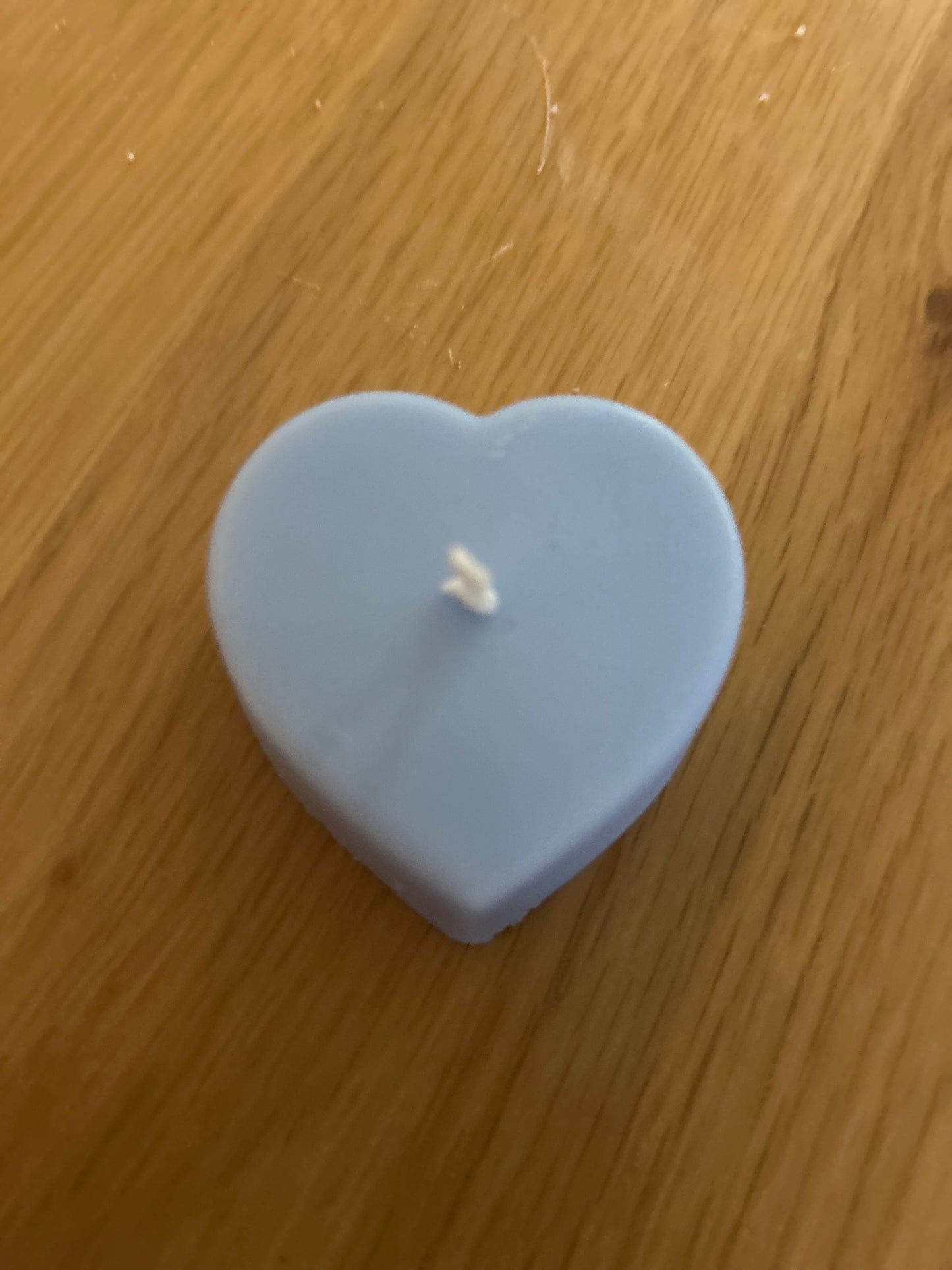 Blaues Herz Accessoir