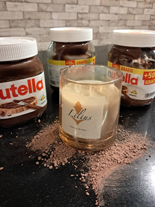 Nutella Kerze