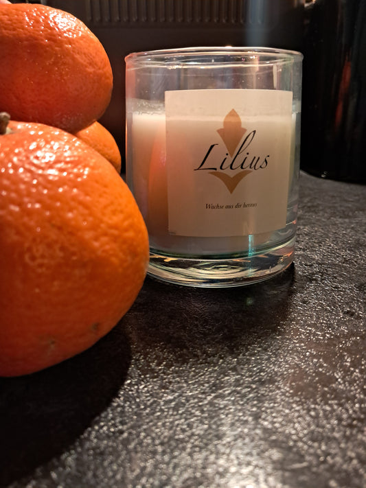 Orange Kerzen